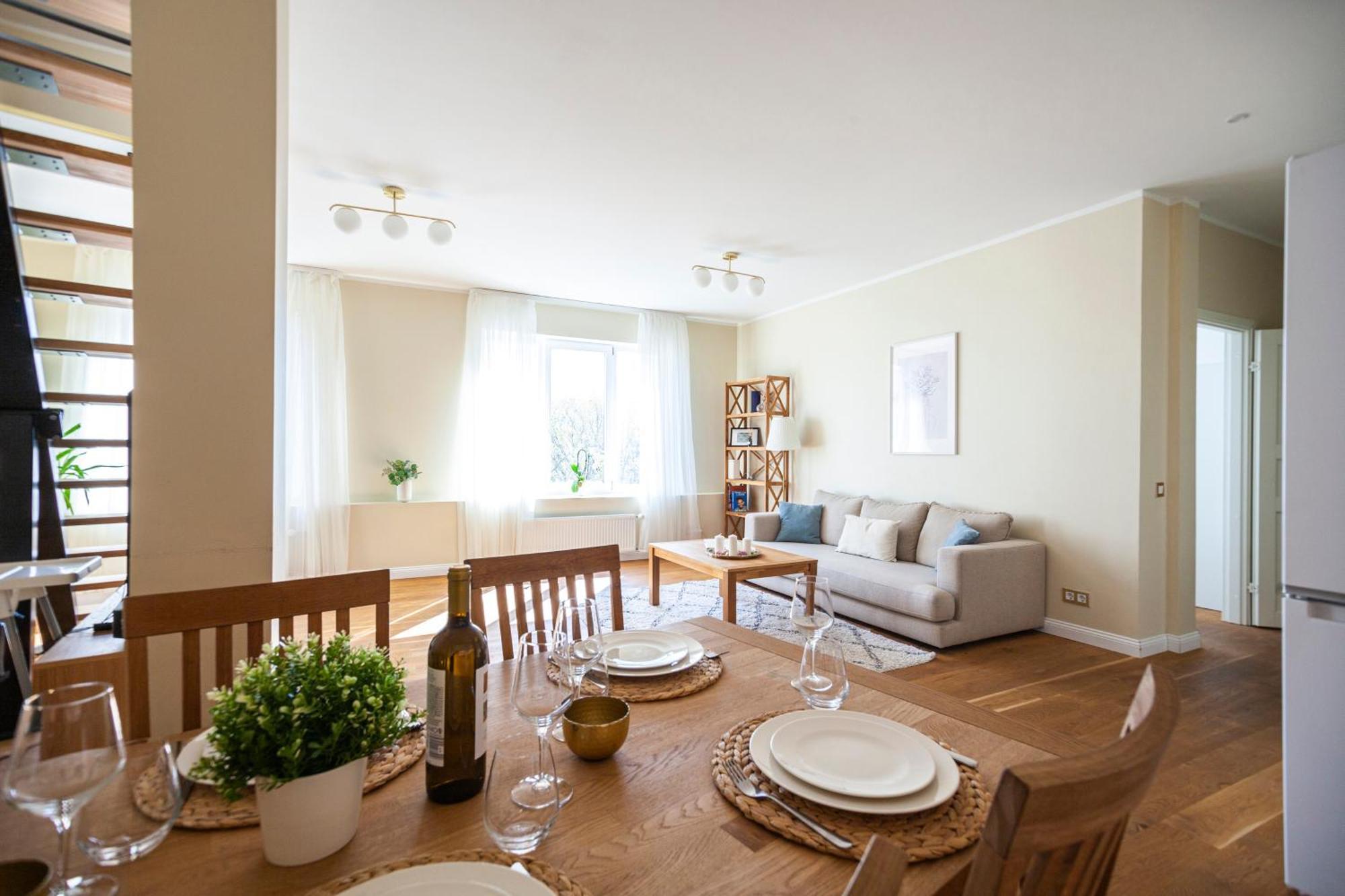 Luxury 2-Floor Apartment With Sauna And Balcony Tallinn Extérieur photo